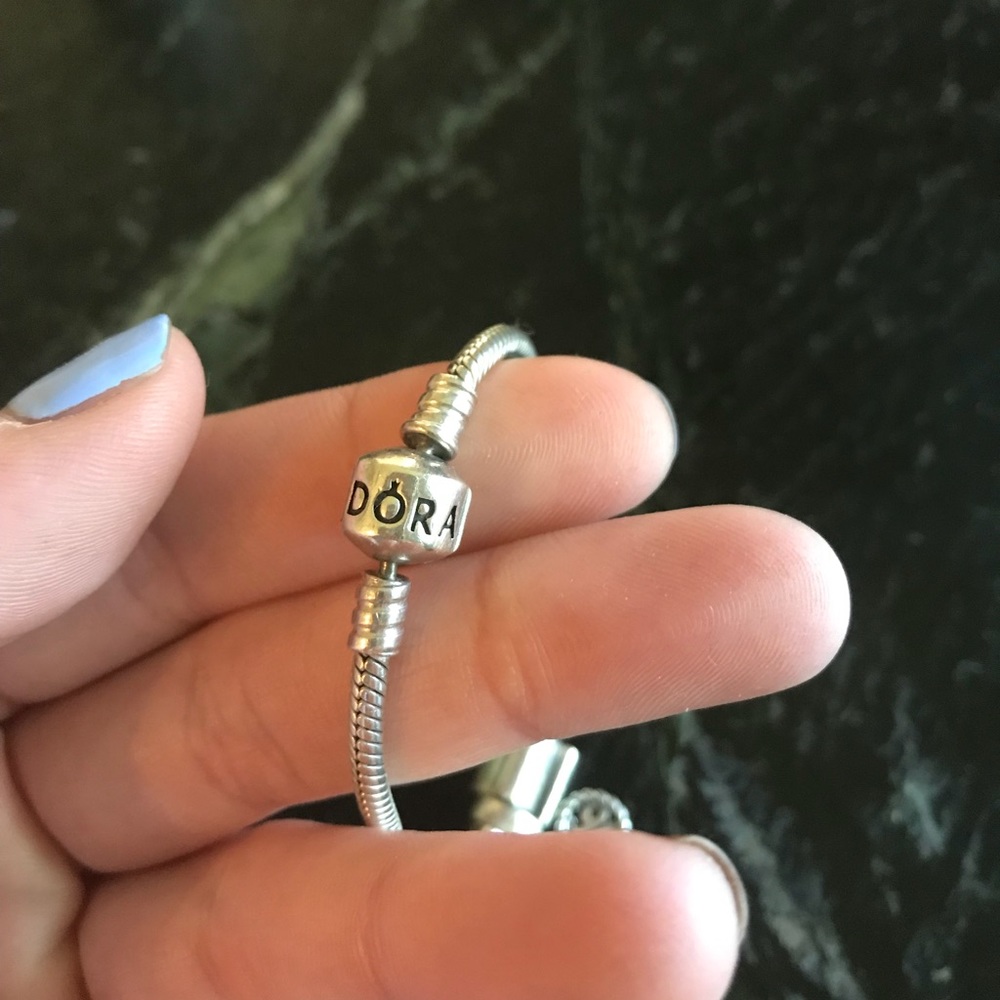 Authentic Silver Pandora Bracelet - image 3